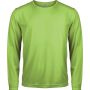 MEN'S LONG-SLEEVED SPORTS T-SHIRT, Lime