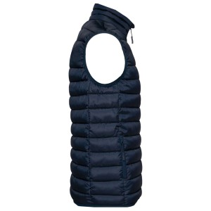 MEN'S QUILTED BODYWARMER, Navy (Vests)