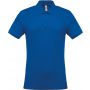 MEN'S SHORT-SLEEVED PIQU POLO SHIRT, Light Royal Blue