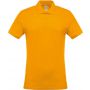 MEN'S SHORT-SLEEVED PIQU POLO SHIRT, Yellow