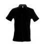 MEN'S SHORT-SLEEVED POLO SHIRT, Black