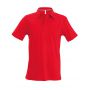 MEN'S SHORT-SLEEVED POLO SHIRT, Red