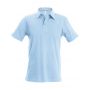 MEN'S SHORT-SLEEVED POLO SHIRT, Sky Blue