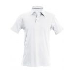 MEN'S SHORT-SLEEVED POLO SHIRT, White, L