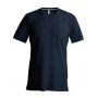 MEN'S SHORT-SLEEVED V-NECK T-SHIRT, Dark Grey