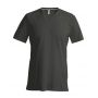 MEN'S SHORT-SLEEVED V-NECK T-SHIRT, Dark Khaki