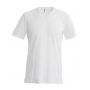 MEN'S SHORT-SLEEVED V-NECK T-SHIRT, White