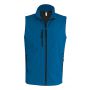 MEN'S SOFTSHELL BODYWARMER, Aqua Blue