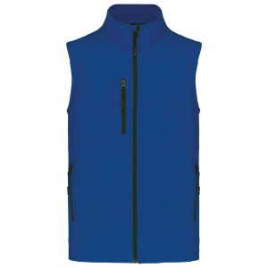 MEN'S SOFTSHELL BODYWARMER, Dark Royal Blue (Vests)