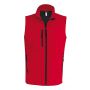 MEN'S SOFTSHELL BODYWARMER, Red