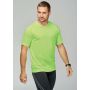 MEN?S V-NECK SHORT SLEEVE SPORTS T-SHIRT, Fine Grey