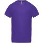 MEN?S V-NECK SHORT SLEEVE SPORTS T-SHIRT, Violet