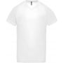 MEN?S V-NECK SHORT SLEEVE SPORTS T-SHIRT, White