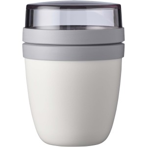 Mepal Ellipse Mini 300+120 ml lunch pot, White <font size=1>[ENG]</font>
