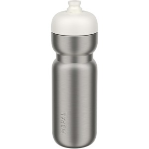 Mepal Pull 800 ml stainless steel sport bottle, White <font size=1>[ENG]</font>