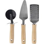 Metal and wooden kitchen tool set Sylvan, brown <font size=1>[ENG]</font> (1206871-11)
