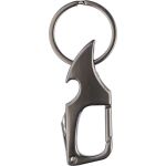 Metal carabiner keychain Bella, gun metal <font size=1>[ENG]</font> (1171292-411)