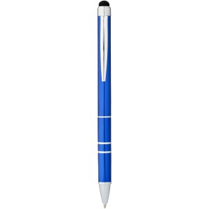 Charleston aluminium stylus ballpoint pen, Blue (Metallic pen)