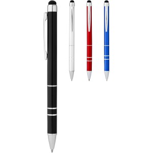 Charleston aluminium stylus ballpoint pen, Blue (Metallic pen)