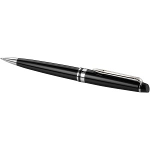 Expert ballpoint pen, solid black,Silver (Metallic pen)