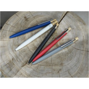 Nooshin recycled aluminium ballpoint pen, Grey (Metallic pen)