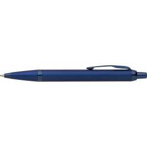 Parker IM Monochrome PVD ballpoint pen, blue (Metallic pen)