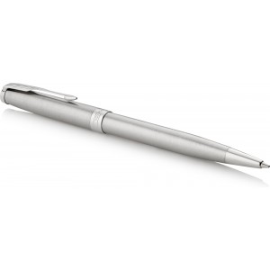 Stainless steel Parker Sonnet ballpen, stainless (Metallic pen)