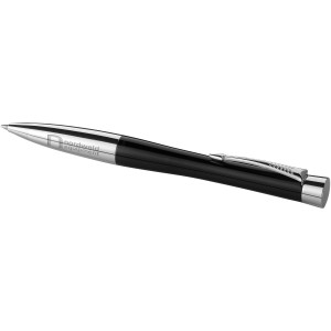 Urban ballpoint pen, solid black,Silver (Metallic pen)