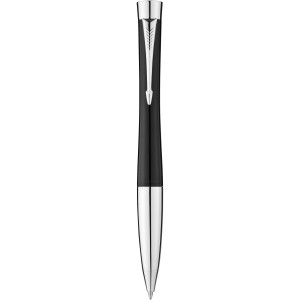 Urban ballpoint pen, solid black,Silver (Metallic pen)