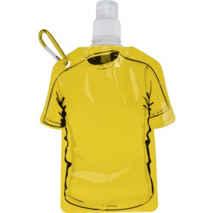 Trinkflasche 'Soccer' aus PP, Gelb