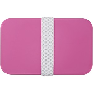 MIYO double layer lunch box, Magenta, Magenta, White (Plastic kitchen equipments)