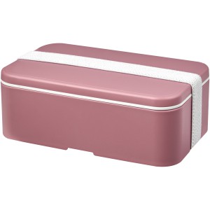 MIYO Renew single layer lunch box, Pink, White (Plastic kitchen equipments)