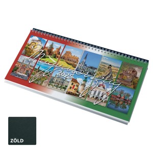 Mo. kpes asztali naptr zld (Calendars)