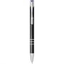 Moneta click ballpoint pen, Black, royal