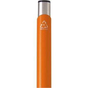 Moneta recycled aluminium ballpoint pen (blue ink), Orange (Metallic pen)