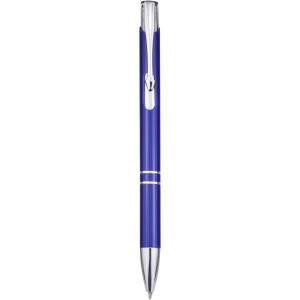 Moneta recycled aluminium ballpoint pen (blue ink), Royal bl (Metallic pen)