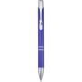 Moneta recycled aluminium ballpoint pen (blue ink), Royal bl