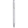 Moneta recycled aluminium ballpoint pen (blue ink), Silver