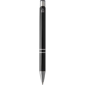 Moneta recycled aluminium ballpoint pen (blue ink), Solid bl (Metallic pen)