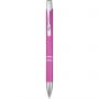 Moneta recycled aluminium ballpoint pen, Pink