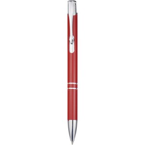 Moneta recycled aluminium ballpoint pen, Red (Metallic pen)