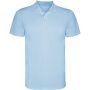 Monzha short sleeve kids sports polo, Sky blue