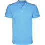 Monzha short sleeve kids sports polo, Turquois