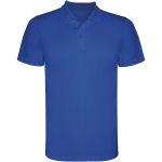 Monzha short sleeve men's sports polo, Royal <font size=1>[ENG]</font> (R04044T)