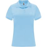 Monzha short sleeve women's sports polo, Sky blue (R04102H)