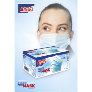 Moore Typ IIR Gesichtsmaske, hellblau
