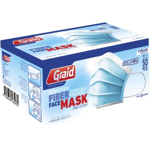 Moore type IIR face mask, Light blue (Mask)