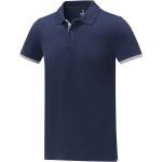 Morgan short sleeve men?s duotone polo, Navy <font size=1>[ENG]</font> (3811055)