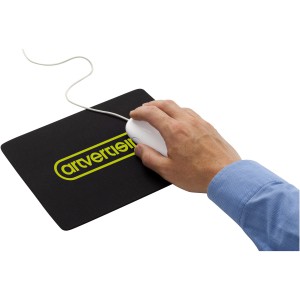 Heli flexible mouse pad, solid black (Office desk equipment)