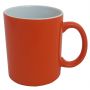 Ceramic mug, 0.3 ltr, orange